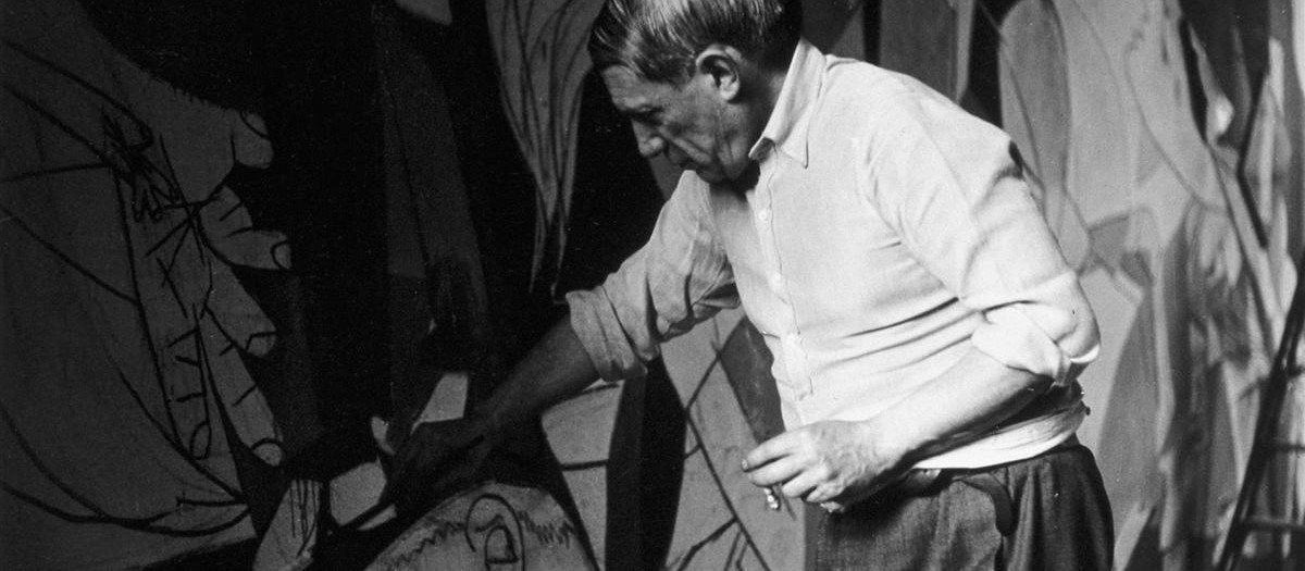 Picasso pintando el 'Guernica'