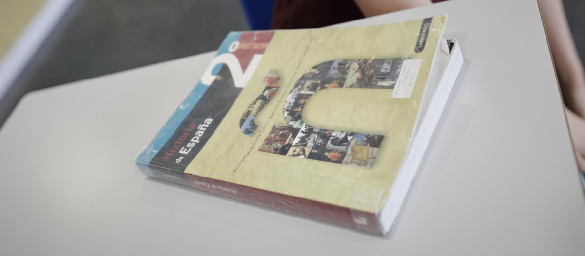 Libro de Historia de España de 2º de Bachillerato