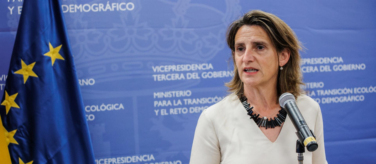 La ministra de Transición Ecológica, Teresa Ribera.