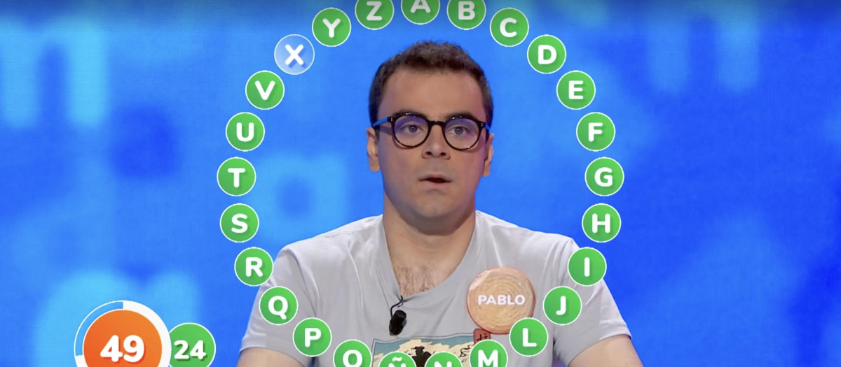 Pablo Díaz, el día en que logró el bote de 'Pasapalabra'