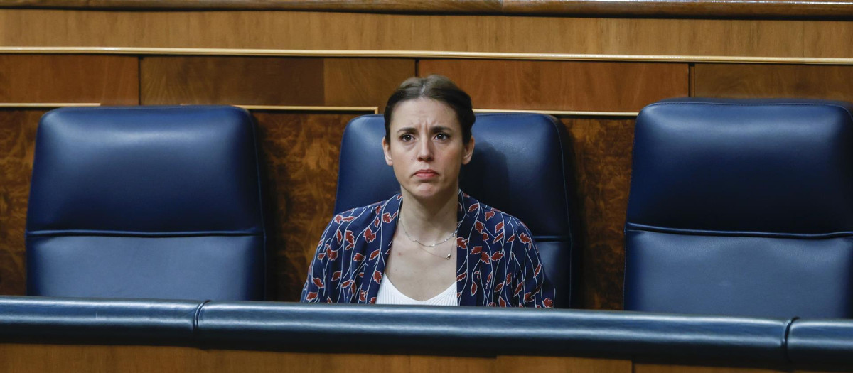 La ministra de Igualdad, Irene Montero