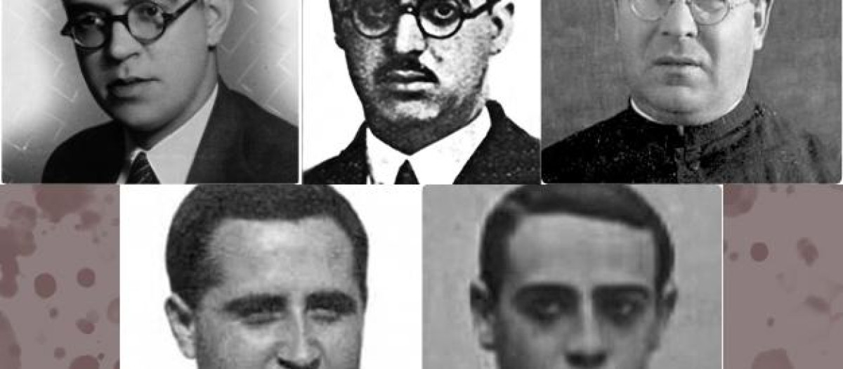 Los cinco beatos mártires de la ACdP, dos de ellos colaboradores de El Debate