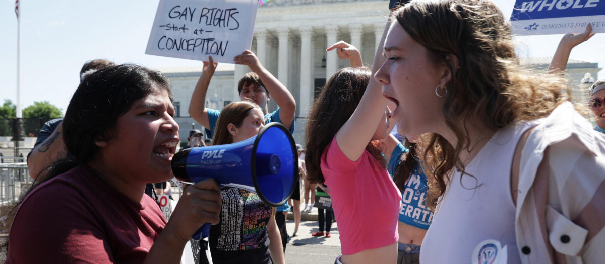 Manifestaciones Corte Suprema aborto EE.UU.