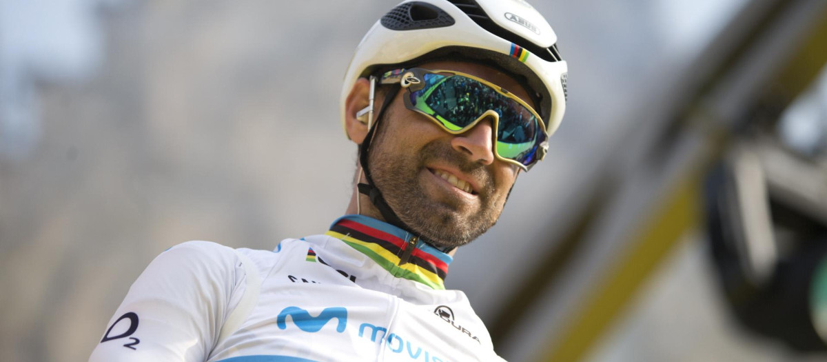 Alejandro Valverde, en una imagen de archivo.