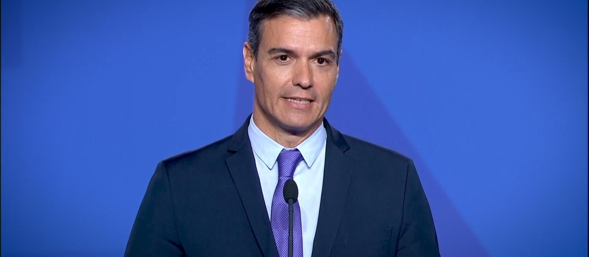 Imagen del Presidente del Gobierno, Pedro Sánchez