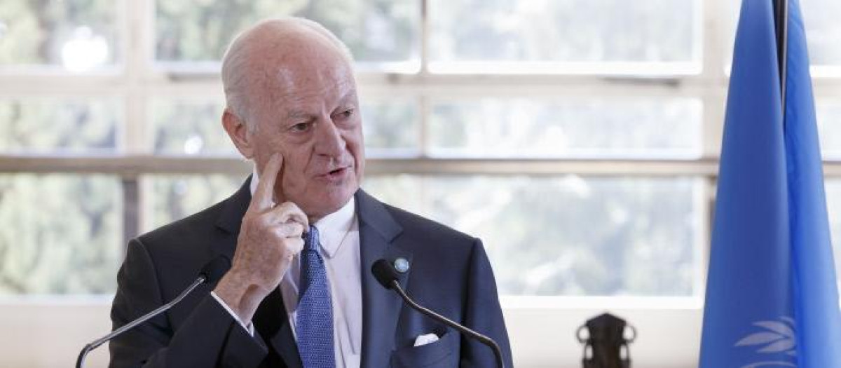 El enviado especial de la ONU para el Sáhara Occidental, Staffan de Mistura