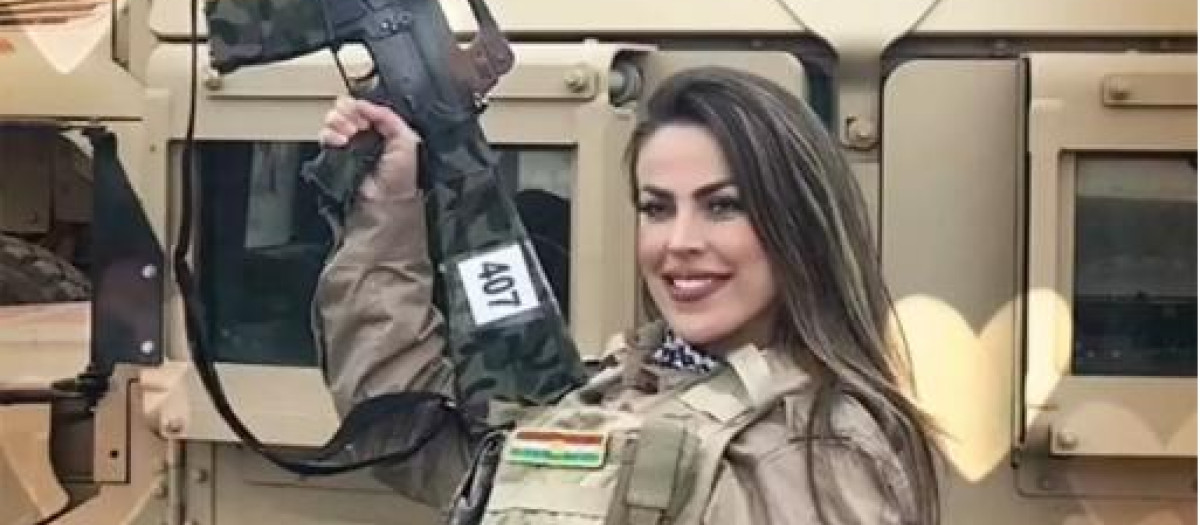 Modelo y actriz hace apenas unos años, Thalia do Valle cayó bajo el fuego enemigo ruso.