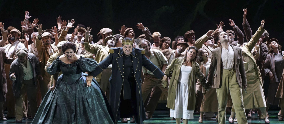 Nabucco se representa en el Teatro Real de Madrid