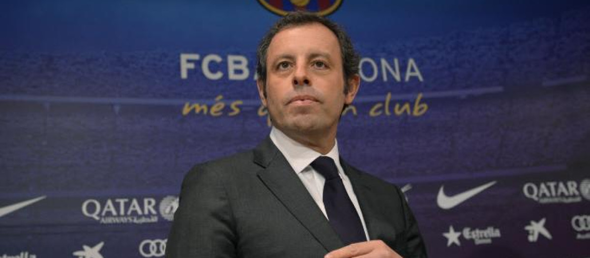 Sandro Rosell, expresidente del FC Barcelona