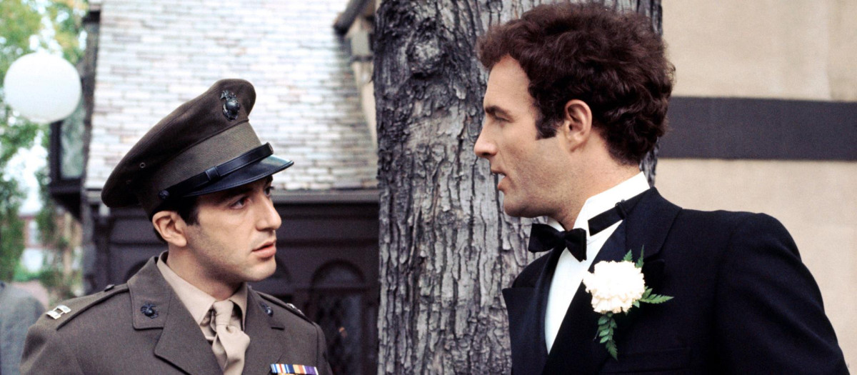 Al Pacino y James Caan optaron al Oscar al mejor actor de reparto por El Padrino