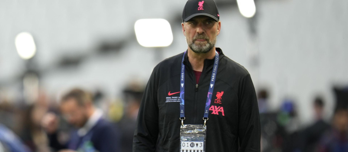 Jürgen Klopp, durante la final de Champions en París