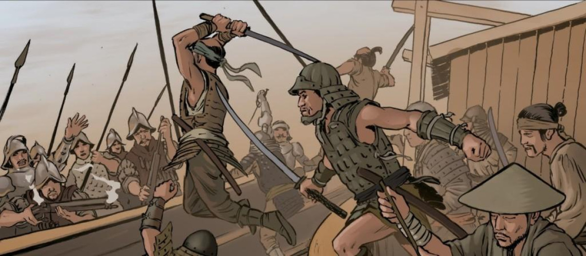 Espadas del fin del mundo, ilustración de Juan Aguilera Galán