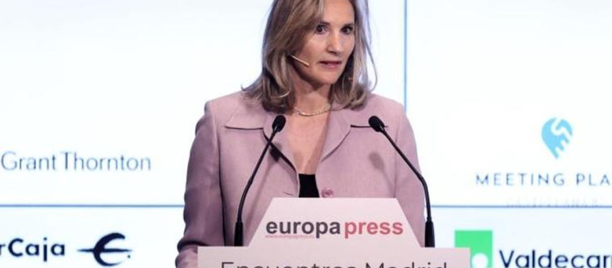 La consejera de Medio Ambiente, Vivienda y Agricultura de la Comunidad de Madrid, Paloma Martín