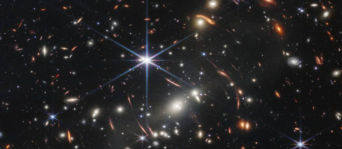 Primera imagen del espacio profundo del telescopio espacial James Webb