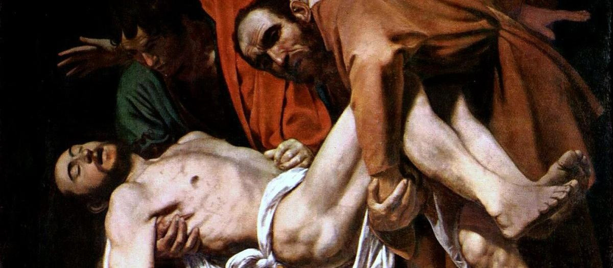 El descendimiento, de Caravaggio