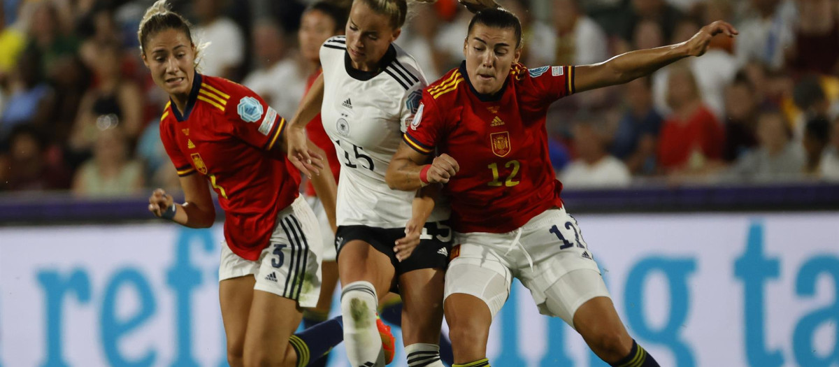 España perdió ante Alemania el segundo encuentro de la fase de grupos