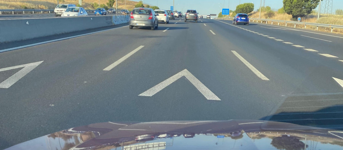 Señales de carretera tipo cabezas de flecha