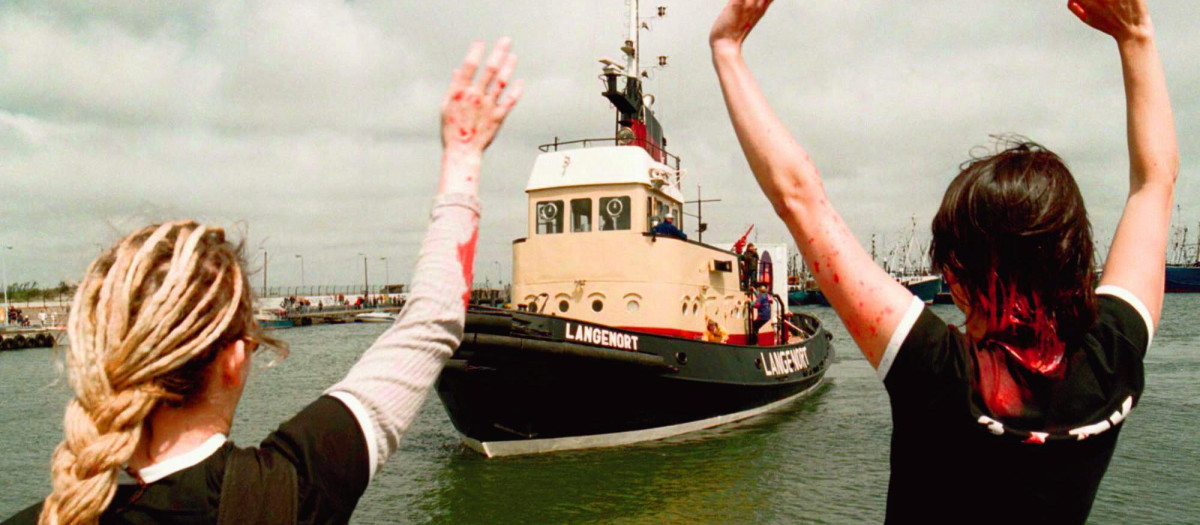 El barco de Women on Waves, que recorre aguas internacionales ofreciendo a mujeres por todo el mundo poner fin a su embarazo