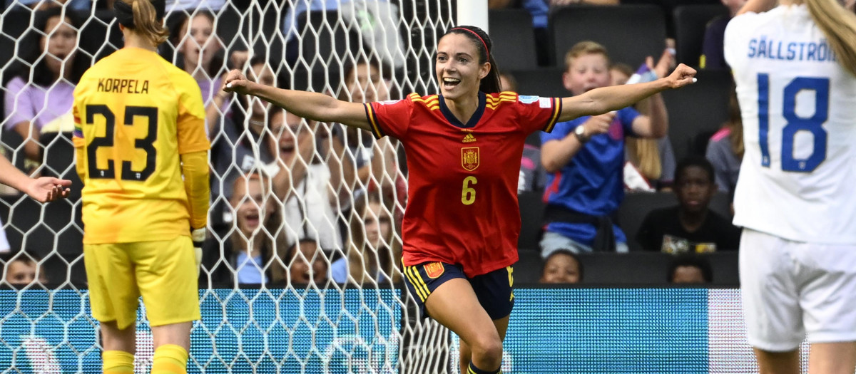 Aitana Bonmatí, jugadora de la Selección Española femenina