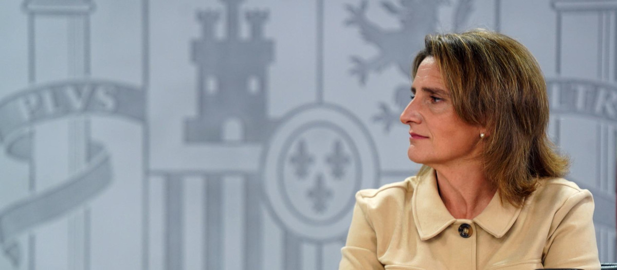 La vicepresidenta tercera y ministra para la Transición Ecológica y el Reto Demográfico, Teresa Ribera