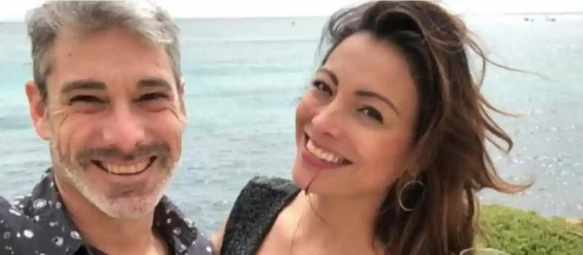 Silvia Idalia junto a su pareja, Daniel Poyato