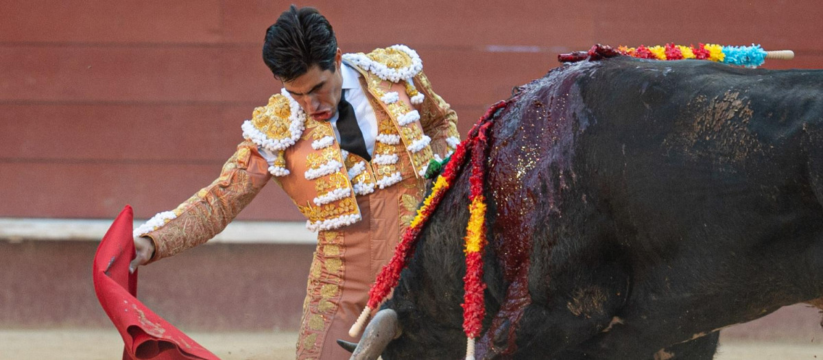 Álvaro Lorenzo en la feria de Julio Valencia