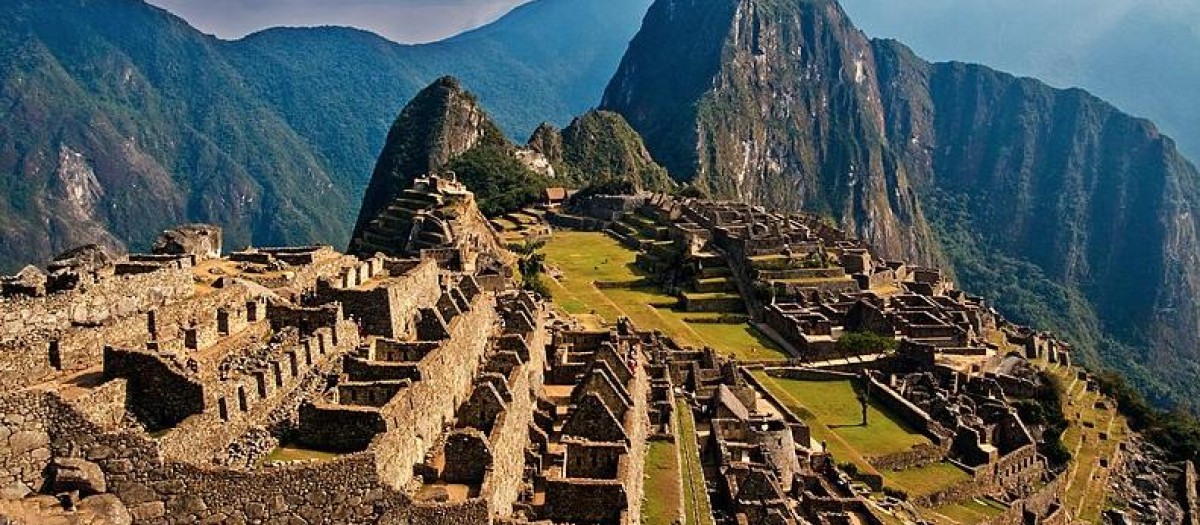 La ciudad inca de Machu Picchu