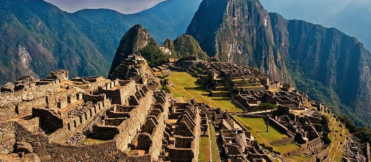 La ciudad inca de Machu Picchu
