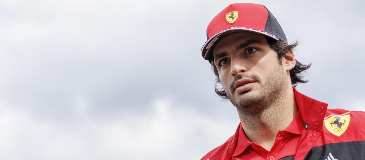 Carlos Sainz, piloto de Ferrari