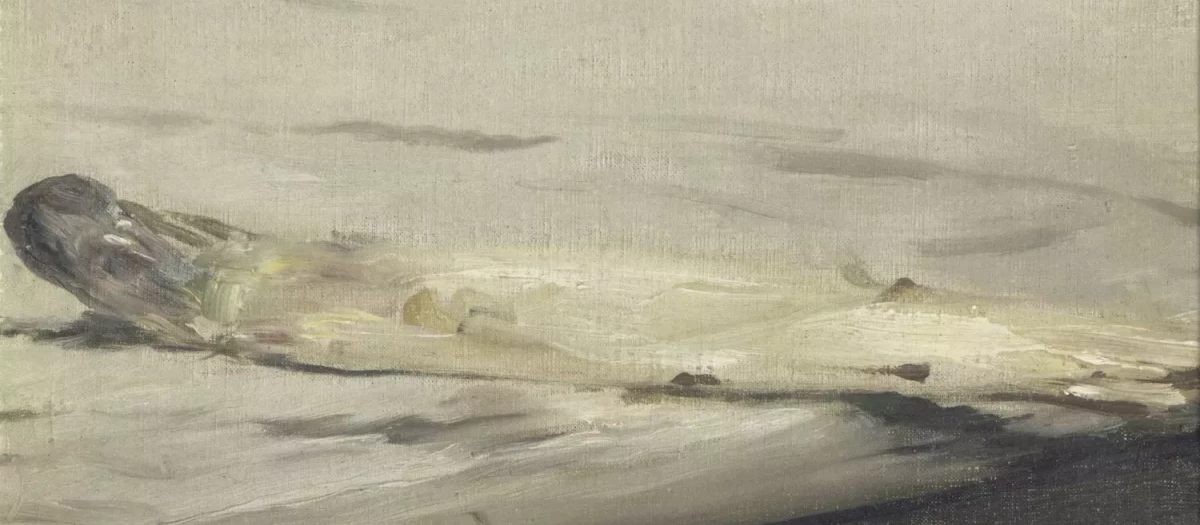 Espárrago por Edouard Manet (1880)