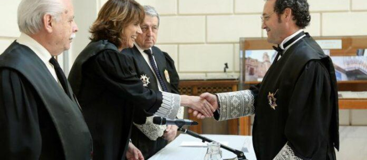 Dolores Delgado y Alvaro García Ortiz