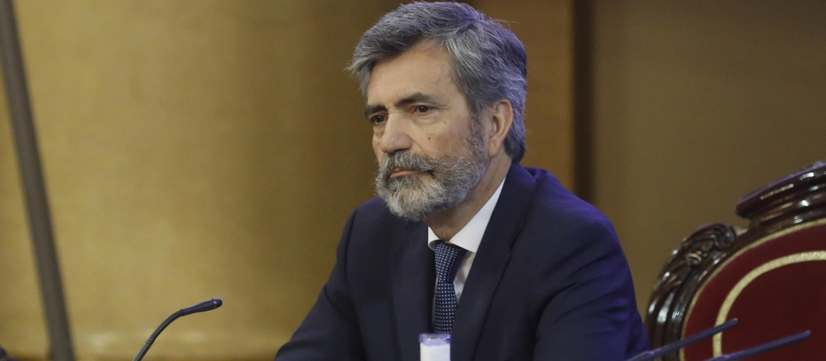 El presidente del CGPJ y del Tribunal Supremo, Carlos Lesmes