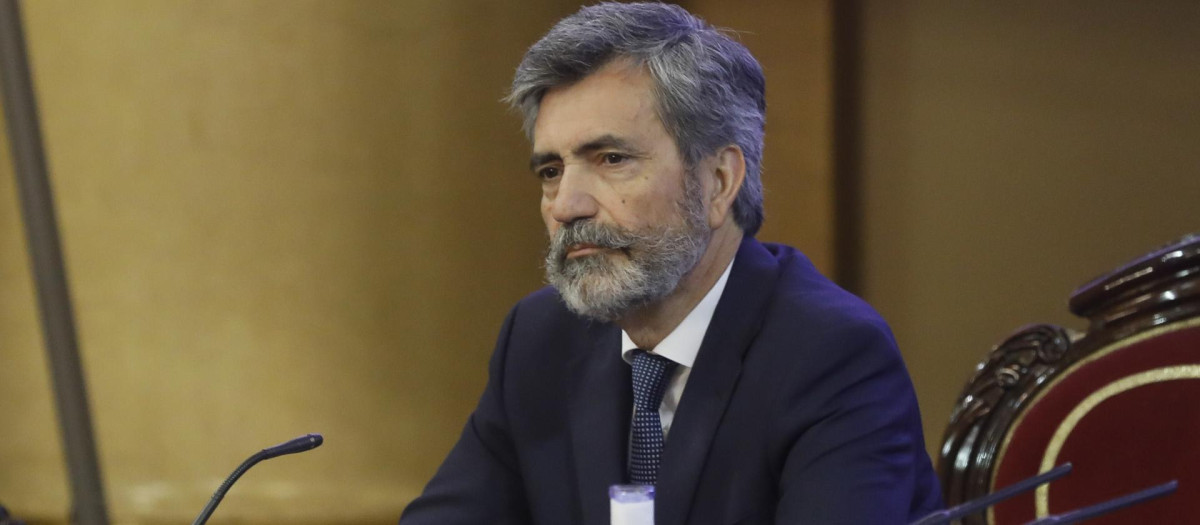 El presidente del CGPJ y del Tribunal Supremo, Carlos Lesmes
