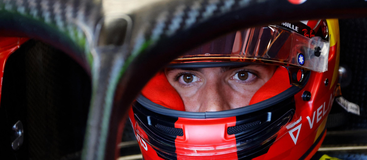 Carlos Sainz, piloto de Ferrari