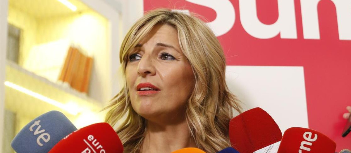 Yolanda Díaz organizó el primer acto de escucha de su plataforma política el pasado 15 de julio