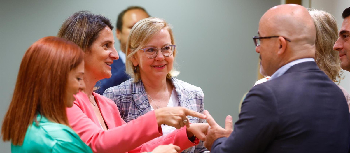 Los ministros de Energía europeos, antes del inicio de la Cumbre en Luxemburgo