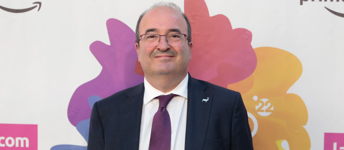 El ministro Miquel Iceta durante los premios 'Mado 2022" el pasado 7 de julio.