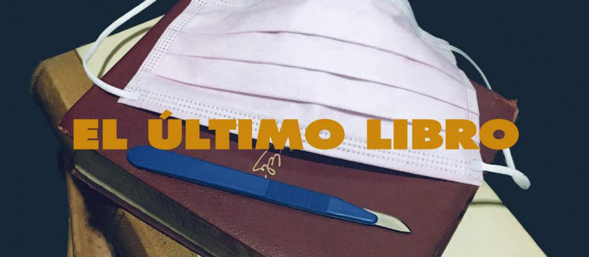 Portada de «El último libro» de Marcos Eymar