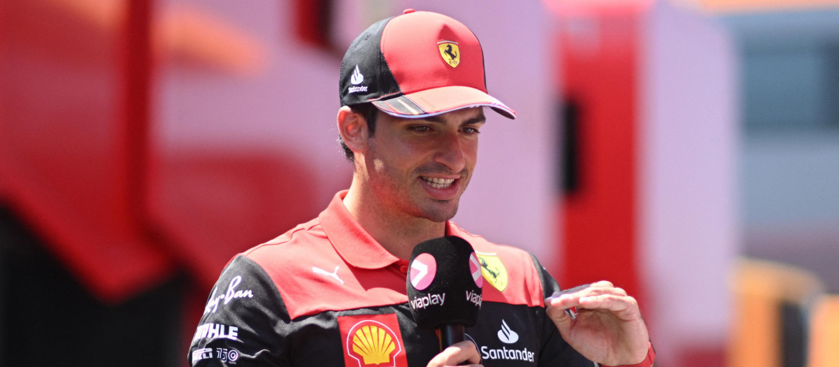 Carlos Sainz, en el circuito Paul Ricard de Francia