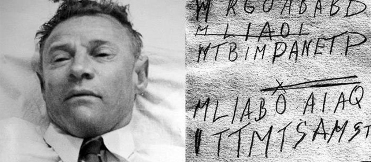 Imagen del hombre encontrado muerto junto al supuesto código