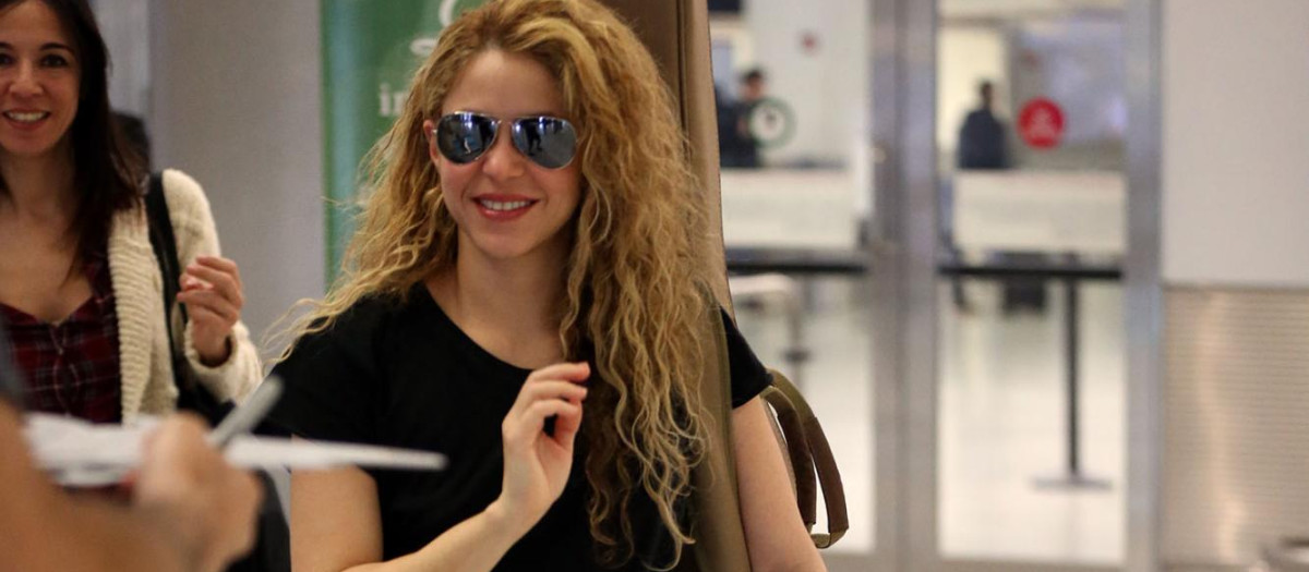Singer Shakira in Miami