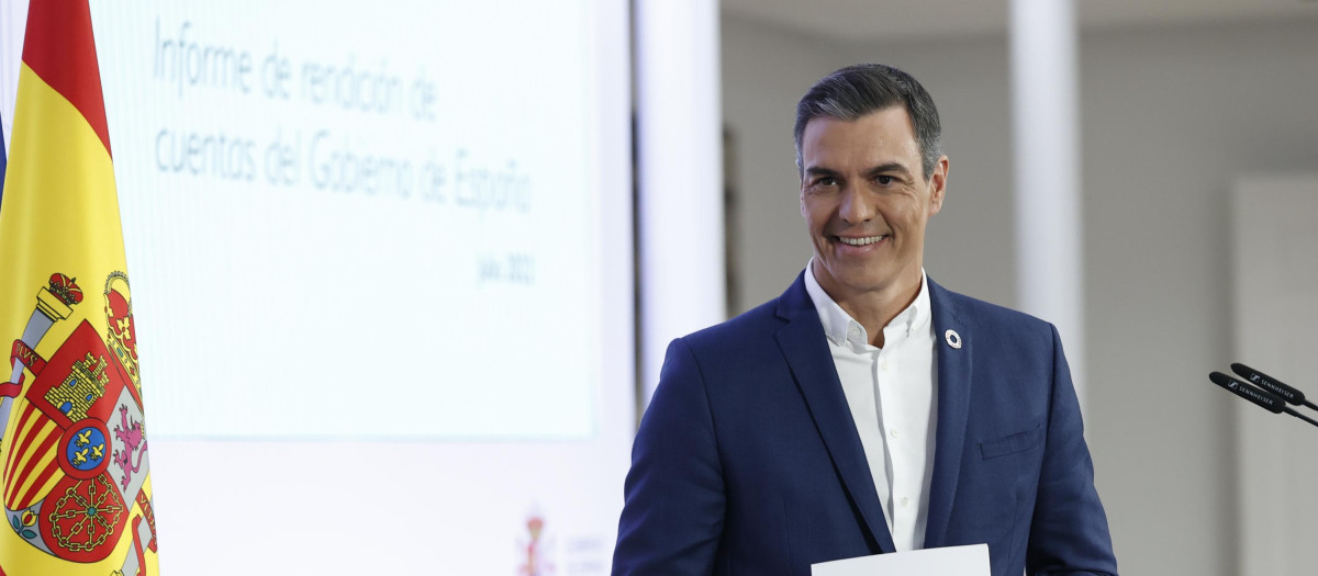 Sánchez hace balance de su Gobierno