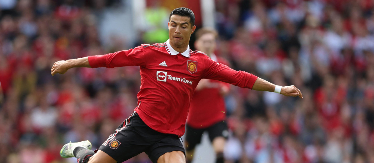 Cristiano Ronaldo se volvió a poner la camiseta del United en este amistoso