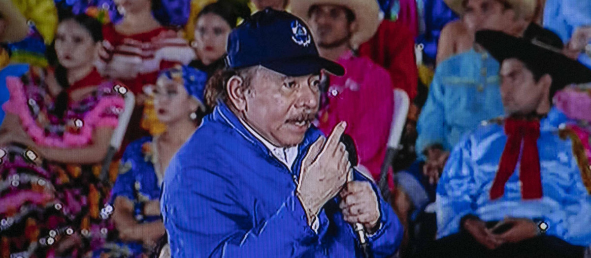 El presidente de Nicaragua, Daniel Ortega