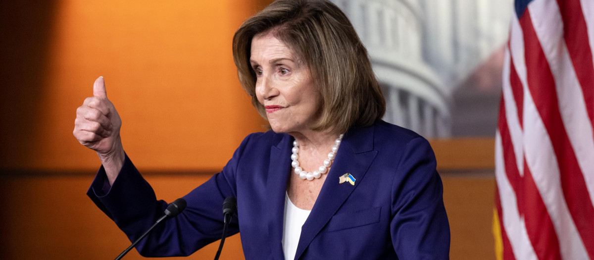 La presidenta de la Cámara de los Representantes de Estados Unidos, Nancy Pelosi