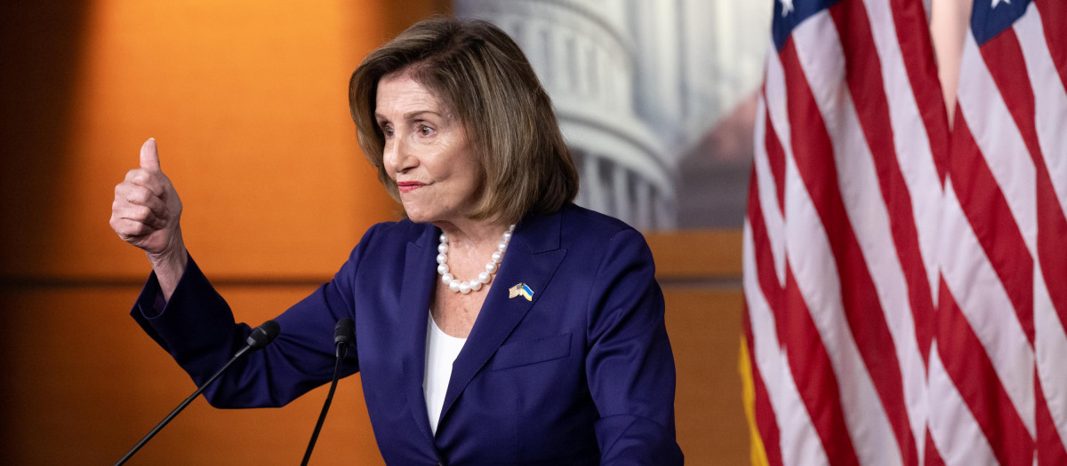 La presidenta de la Cámara de los Representantes de Estados Unidos, Nancy Pelosi