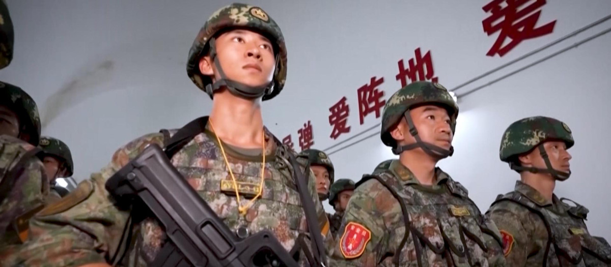 Imagen del ejercito Chino