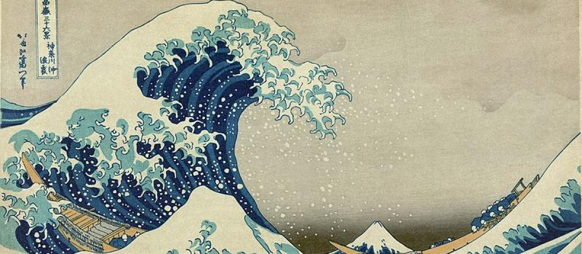 'La gran ola de Kanagawa', de Katsushika Hokusai
