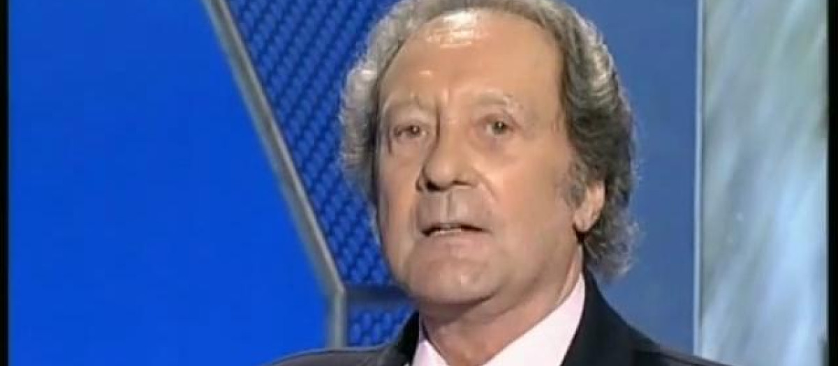 Mario Beut en su último programa como presentador