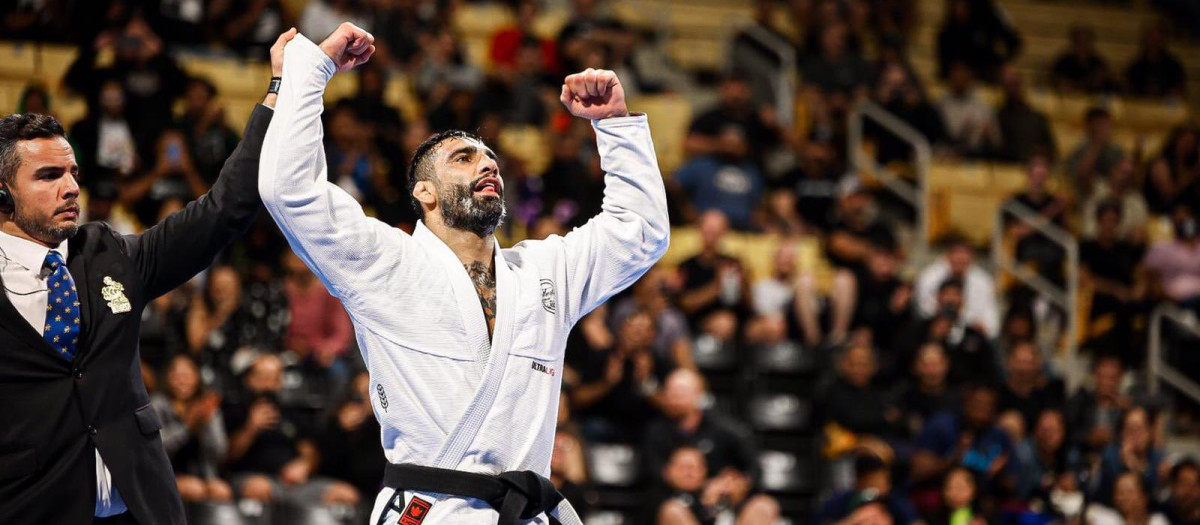 Leandro Lo en una imagen de competición